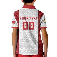 Tonga Rugby Custom Kid Polo Shirt Tonga Sea Eagles Go Champions LT01 - Polynesian Pride