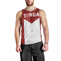 Tonga Rugby Custom Men Tank Top Tonga Sea Eagles Go Champions LT01 - Polynesian Pride