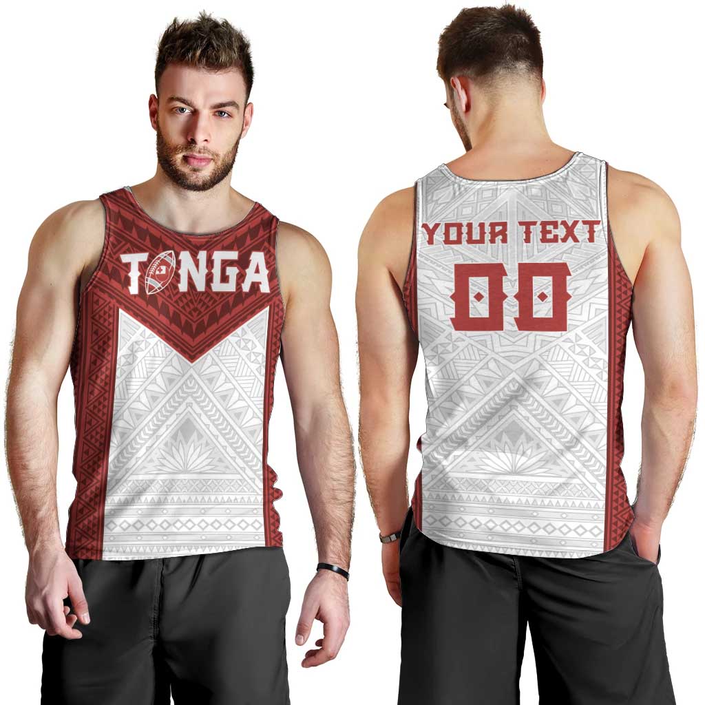 Tonga Rugby Custom Men Tank Top Tonga Sea Eagles Go Champions LT01 - Polynesian Pride
