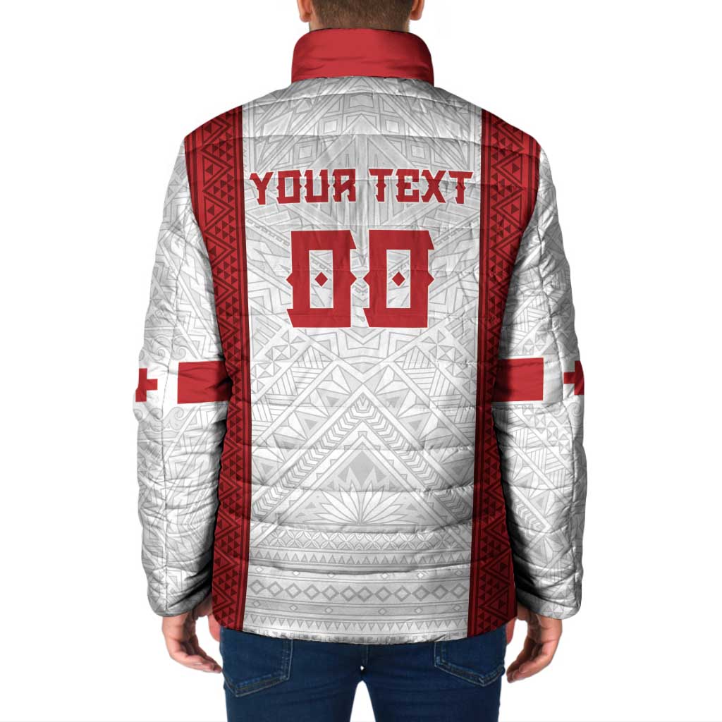 Tonga Rugby Custom Padded Jacket Tonga Sea Eagles Go Champions LT01 - Polynesian Pride