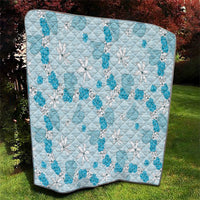 Hawaii Anthurium Tiare Pikake Lei Quilt UliUli Lauhala Art Pattern LT01 - Polynesian Pride