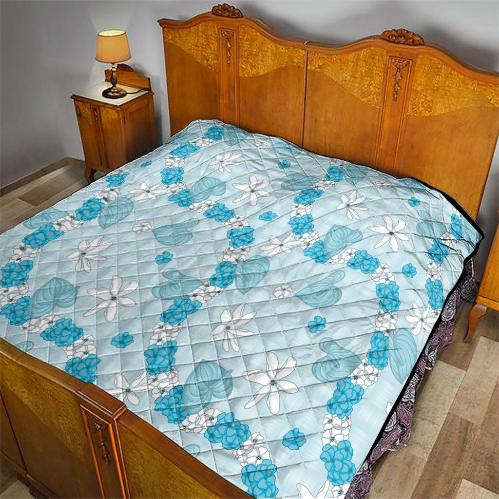 Hawaii Anthurium Tiare Pikake Lei Quilt UliUli Lauhala Art Pattern LT01 - Polynesian Pride
