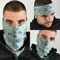 Hawaii Anthurium Tiare Pikake Lei Neck Gaiter Omaomao Lauhala Art Pattern LT01 - Polynesian Pride