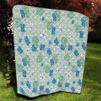 Hawaii Anthurium Tiare Pikake Lei Quilt Omaomao Lauhala Art Pattern LT01 - Polynesian Pride