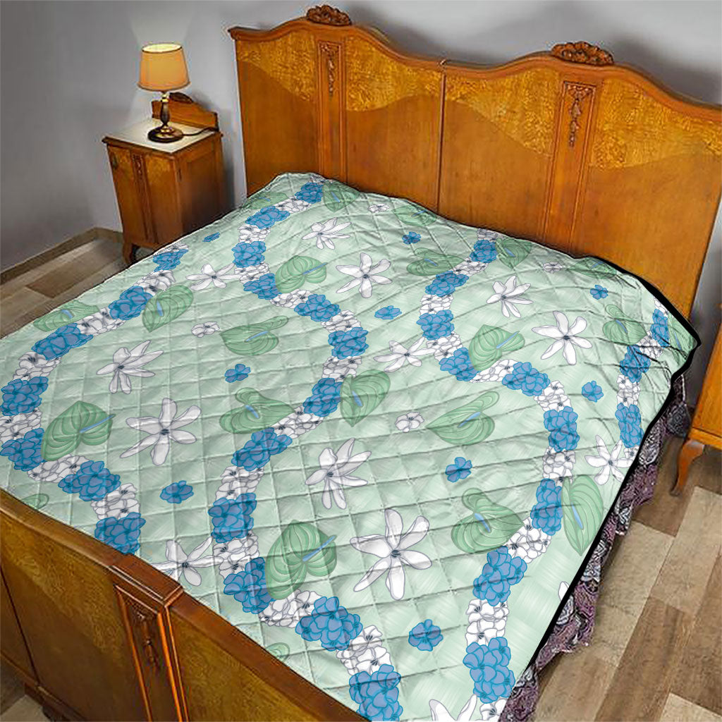 Hawaii Anthurium Tiare Pikake Lei Quilt Omaomao Lauhala Art Pattern LT01 - Polynesian Pride