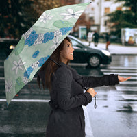 Hawaii Anthurium Tiare Pikake Lei Umbrella Omaomao Lauhala Art Pattern LT01 - Polynesian Pride