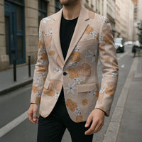 Hawaii Anthurium Tiare Pikake Lei Blazer Alani Lauhala Art Pattern LT01 - Polynesian Pride