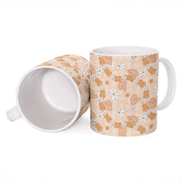 Hawaii Anthurium Tiare Pikake Lei Ceramic Mug Alani Lauhala Art Pattern LT01 - Polynesian Pride