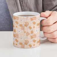 Hawaii Anthurium Tiare Pikake Lei Ceramic Mug Alani Lauhala Art Pattern LT01 - Polynesian Pride