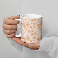 Hawaii Anthurium Tiare Pikake Lei Ceramic Mug Alani Lauhala Art Pattern LT01 - Polynesian Pride