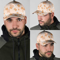 Hawaii Anthurium Tiare Pikake Lei Classic Cap Alani Lauhala Art Pattern LT01 - Polynesian Pride