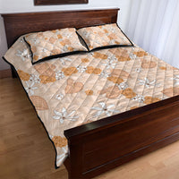 Hawaii Anthurium Tiare Pikake Lei Quilt Bed Set Alani Lauhala Art Pattern LT01 - Polynesian Pride