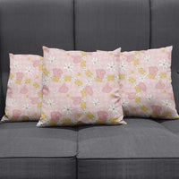 Hawaii Anthurium Tiare Pikake Lei Pillow Cover Akala Lauhala Art Pattern LT01 - Polynesian Pride