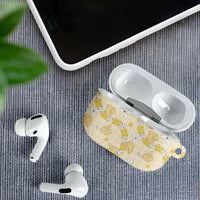 Hawaii Anthurium Tiare Pikake Lei AirPods Case Melemele Lauhala Art Pattern LT01 - Polynesian Pride