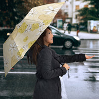 Hawaii Anthurium Tiare Pikake Lei Umbrella Melemele Lauhala Art Pattern LT01 - Polynesian Pride