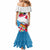 Fiji Day Mermaid Dress Fijian Hibiscus Special Version LT01 - Polynesian Pride