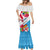 Fiji Day Mermaid Dress Fijian Hibiscus Special Version LT01 - Polynesian Pride