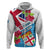 Personalised Fiji Day Hoodie Fijian Hibiscus Special Version LT01 - Polynesian Pride