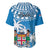 Fiji Baseball Jersey Bula Fijian Tapa Pattern LT01 - Polynesian Pride