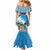 Fiji Mermaid Dress Bula Fijian Tapa Pattern LT01 - Polynesian Pride