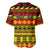 Custom Hawaii Christmas Baseball Jersey Hawaiian Quilt Pattern Reggae Version LT01 - Polynesian Pride