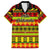 Custom Hawaii Christmas Family Matching Long Sleeve Bodycon Dress and Hawaiian Shirt Hawaiian Quilt Pattern Reggae Version LT01 Dad's Shirt - Short Sleeve Art - Polynesian Pride