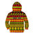 Custom Hawaii Christmas Kid Hoodie Hawaiian Quilt Pattern Reggae Version LT01 - Polynesian Pride