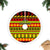 Hawaii Christmas Tree Skirt Hawaiian Quilt Pattern Reggae Version LT01 Fringed Tree Skirts Art - Polynesian Pride