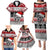 Custom New Zealand Christmas Family Matching Puletasi Dress and Hawaiian Shirt Maori Meri Kirihimete Moko LT01 - Polynesian Pride