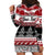 Custom New Zealand Christmas Hoodie Dress Maori Meri Kirihimete Moko LT01 - Polynesian Pride