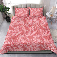 Tahiti Tarona Tiare Floral Bedding Set Monstera Palm Tropical Leaves LT01 - Polynesian Pride