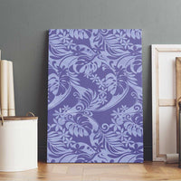 Tahiti Vareau Tiare Floral Canvas Wall Art Monstera Palm Tropical Leaves LT01 - Polynesian Pride