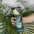 Hawaii Skinny Tumbler Polynesian Shark with Kakau Turquoise Version