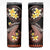 Hawaii Skinny Tumbler Polynesian Shark with Kakau Orange Version