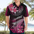 Hawaii Hawaiian Shirt Polynesian Shark with Kakau Pink Version LT01 - Polynesian Pride