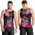 Hawaii Men Tank Top Polynesian Shark with Kakau Pink Version LT01 - Polynesian Pride