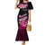 Hawaii Mermaid Dress Polynesian Shark with Kakau Pink Version LT01 Women Pink - Polynesian Pride