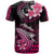 Hawaii T Shirt Polynesian Shark with Kakau Pink Version LT01 - Polynesian Pride