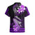 Hawaii Hawaiian Shirt Polynesian Shark with Kakau Purple Version LT01 - Polynesian Pride