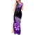 Hawaii Tank Maxi Dress Polynesian Shark with Kakau Purple Version LT01 - Polynesian Pride