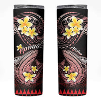 Hawaii Skinny Tumbler Polynesian Shark with Kakau Red Version LT01 Red - Polynesian Pride
