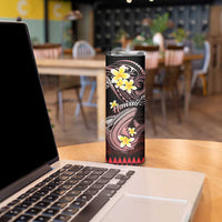 Hawaii Skinny Tumbler Polynesian Shark with Kakau Red Version LT01 - Polynesian Pride