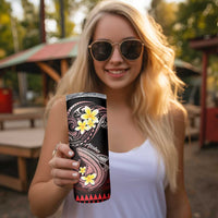 Hawaii Skinny Tumbler Polynesian Shark with Kakau Red Version LT01 - Polynesian Pride