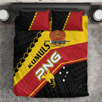 PNG Bedding Set The Kumuls Are On A Roll LT01 Black - Polynesian Pride