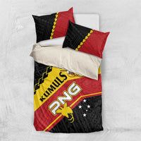 PNG Bedding Set The Kumuls Are On A Roll LT01 US Twin 172cm x 218cm Black - Polynesian Pride
