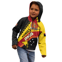Custom PNG Kid Hoodie The Kumuls Are On A Roll LT01 - Polynesian Pride
