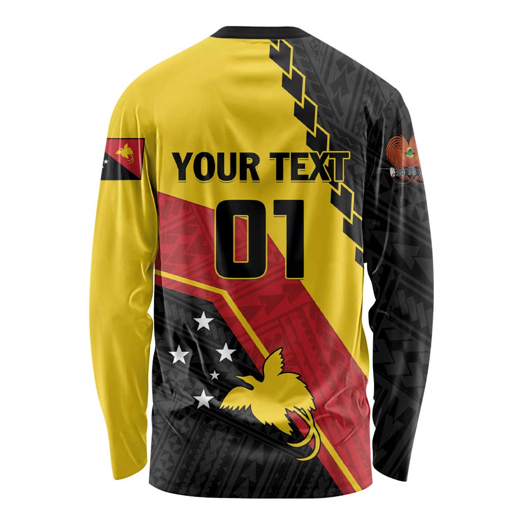 Custom PNG Long Sleeve Shirt The Kumuls Are On A Roll LT01 - Polynesian Pride