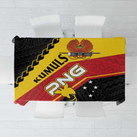 PNG Tablecloth The Kumuls Are On A Roll LT01 Black - Polynesian Pride