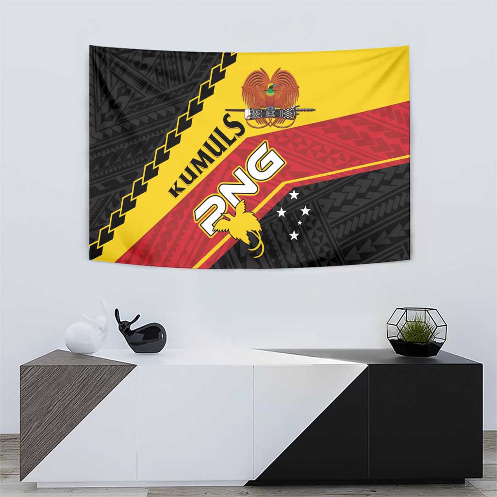 PNG Tapestry The Kumuls Are On A Roll LT01 - Polynesian Pride