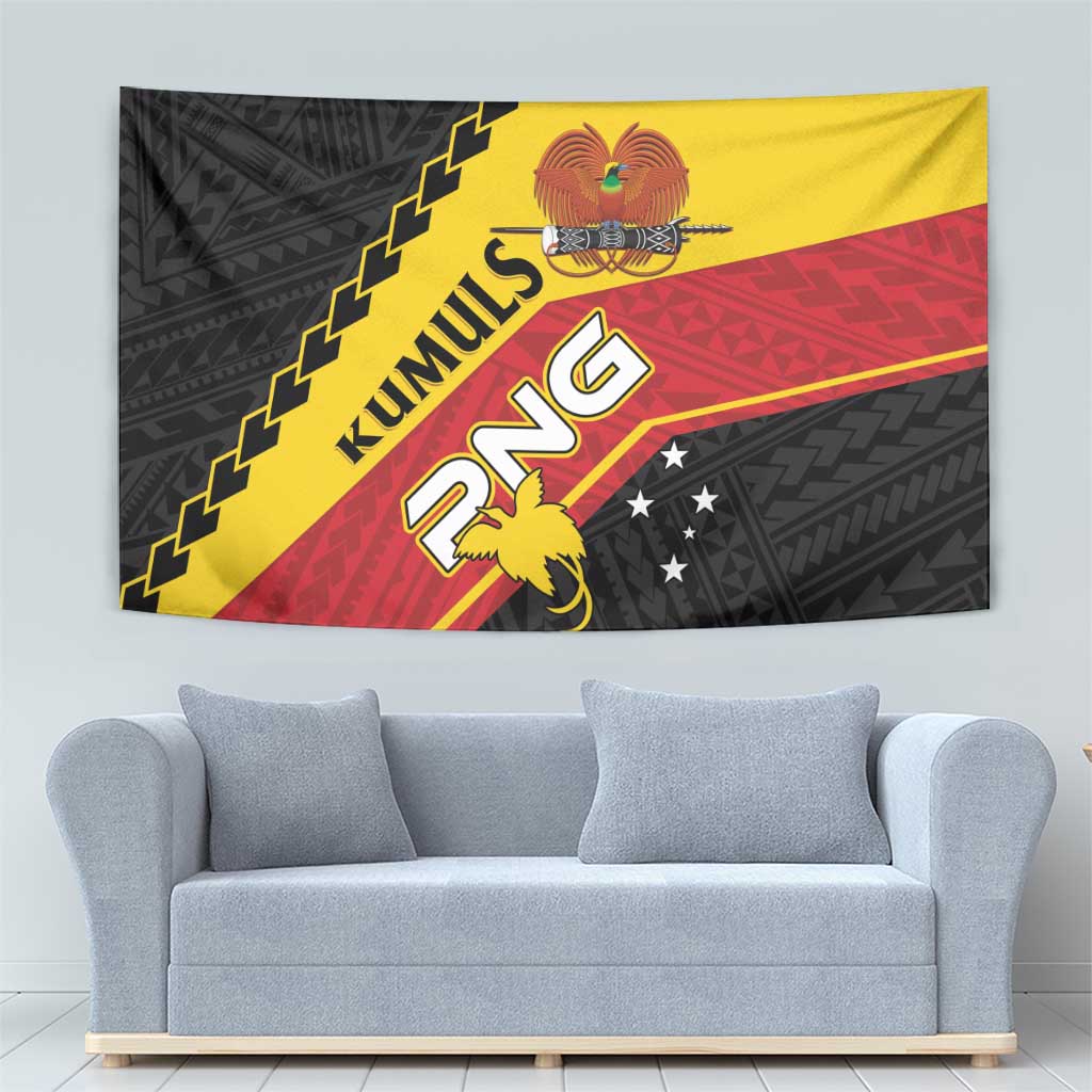 PNG Tapestry The Kumuls Are On A Roll LT01 - Polynesian Pride